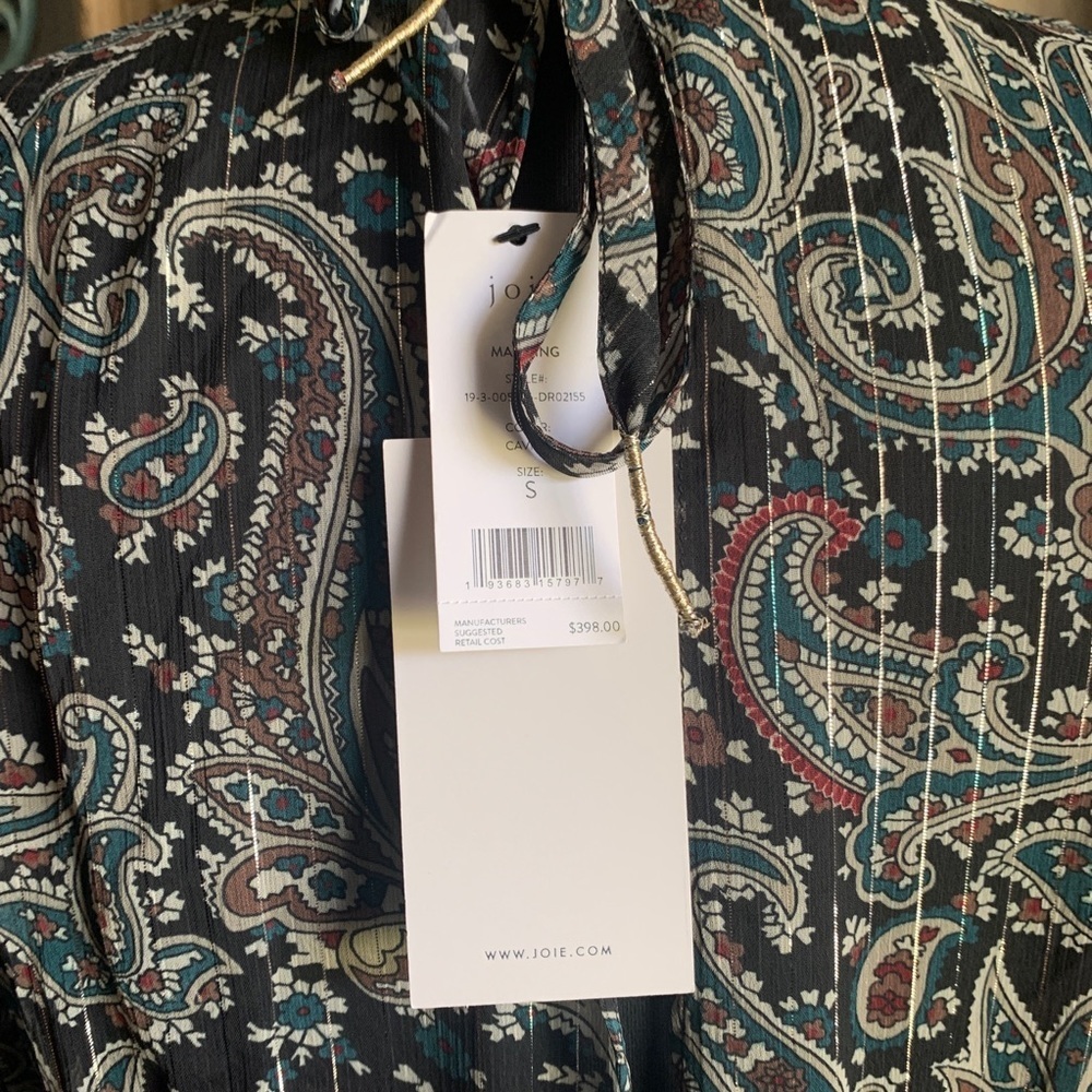 Joie Manning Long Sleeve Dress Size Small - Picture 6 of 6